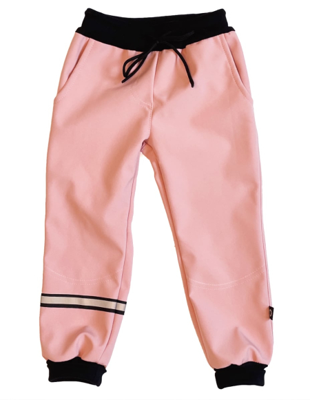 softshellové nohavice Pink/Black